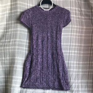 Pink republic purple sweater dress